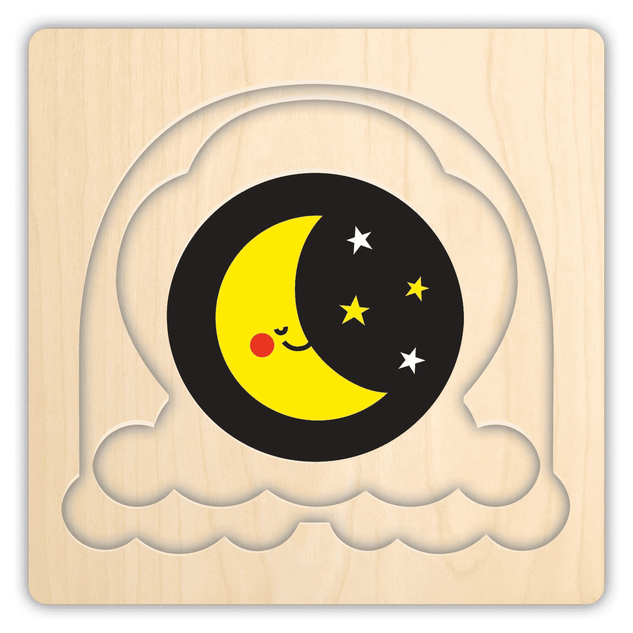 Rainbow Friends 4 Layer Wood Puzzle - Twinkle Twinkle Little One