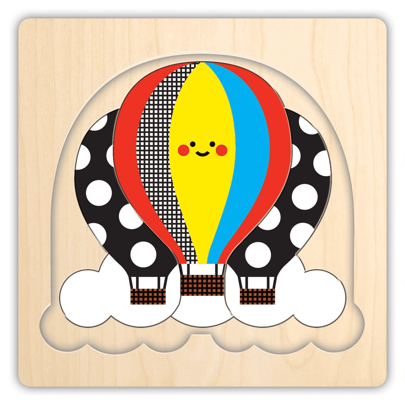 Rainbow Friends 4 Layer Wood Puzzle - Twinkle Twinkle Little One