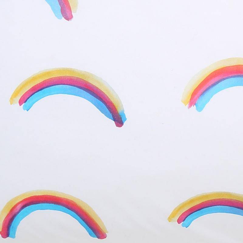 Rainbow Love Fitted Crib Sheet
