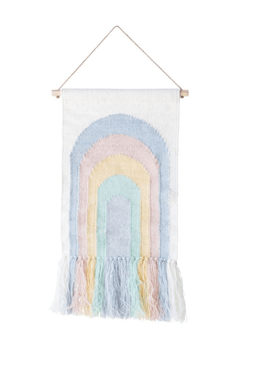 Woven Rainbow Wall Hanging - Twinkle Twinkle Little One
