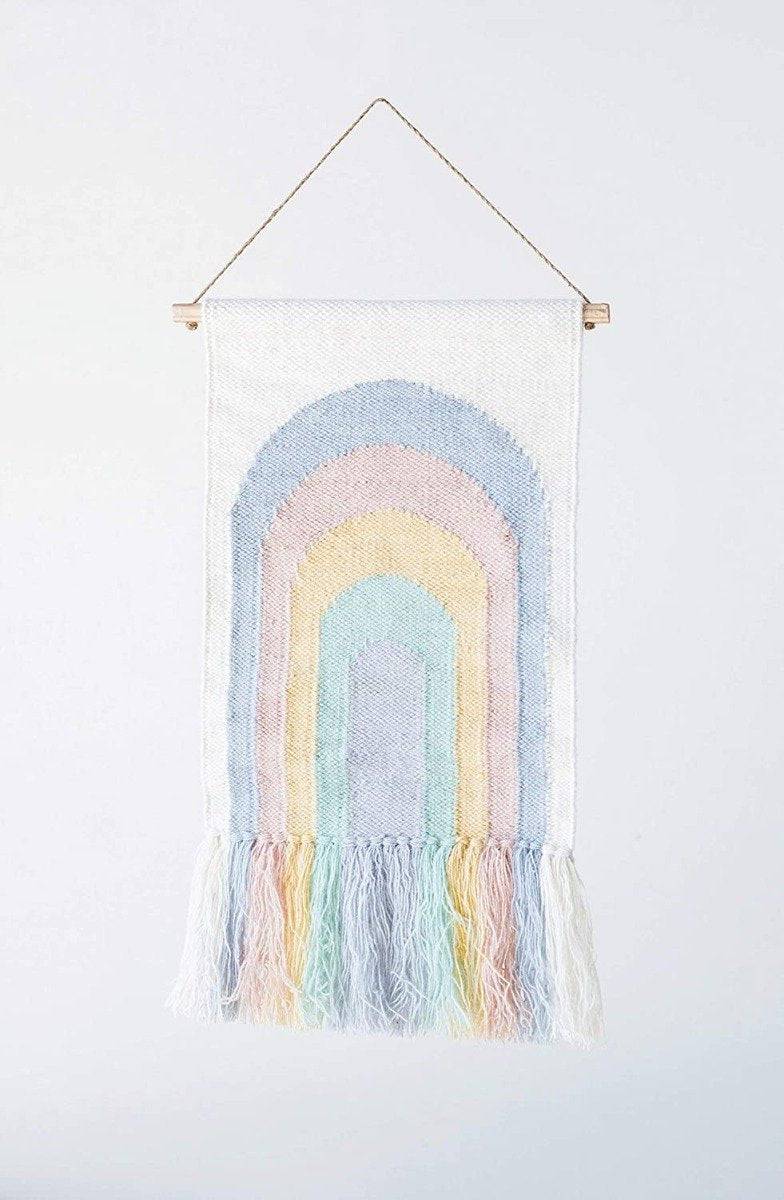 Woven Rainbow Wall Hanging