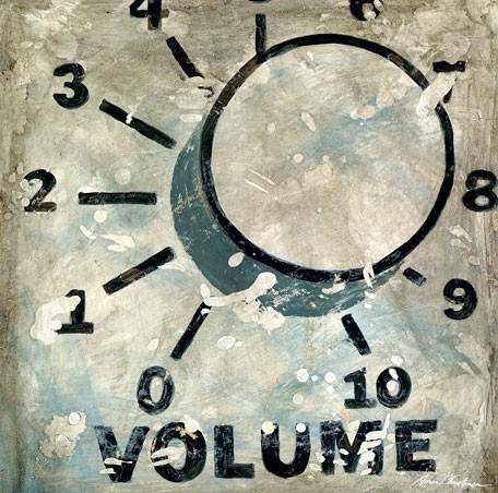 Rock & Roll Volume - Canvas Reproduction