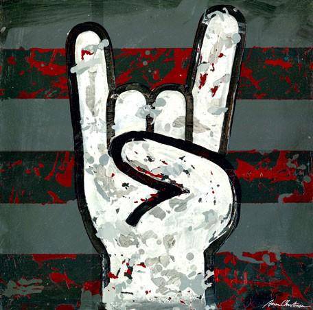 Rock & Roll - Canvas Reproduction