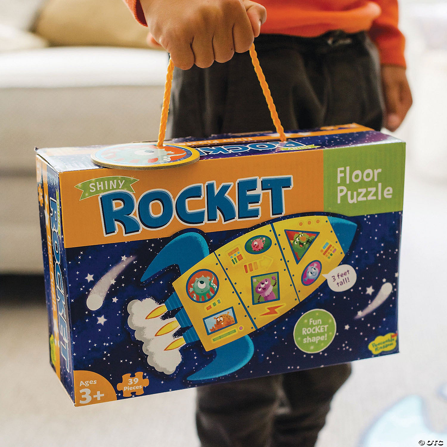Rocket Floor Puzzle - Twinkle Twinkle Little One