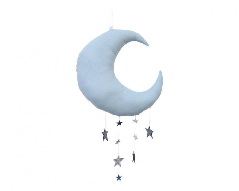 Sky & Sapphire Luxe Cascading Moon Mobile