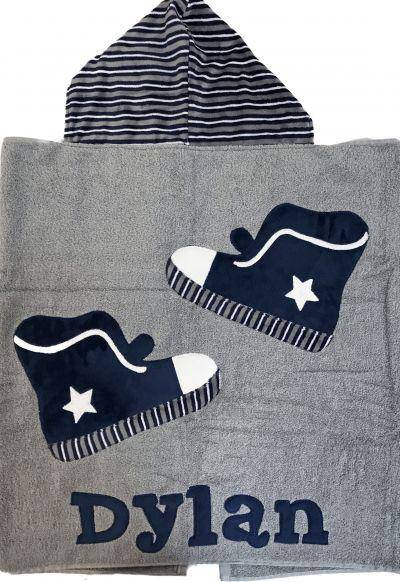 Sneakers Hooded Towel