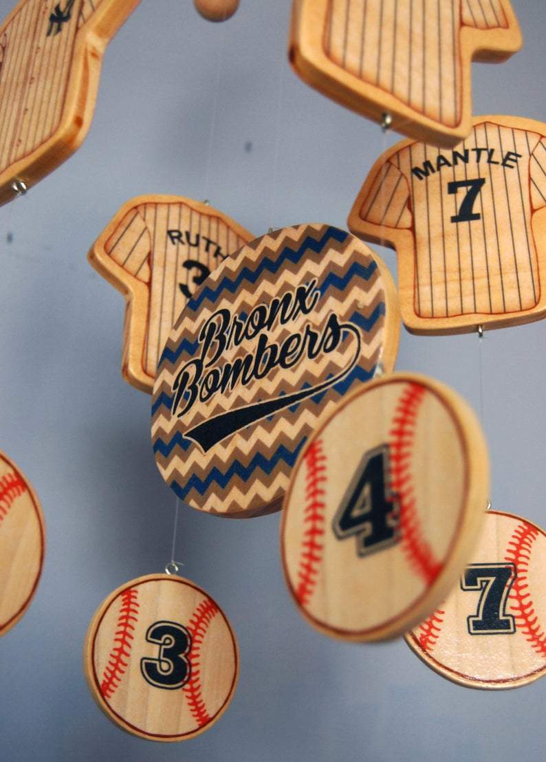 MLB Team Wood Mobile