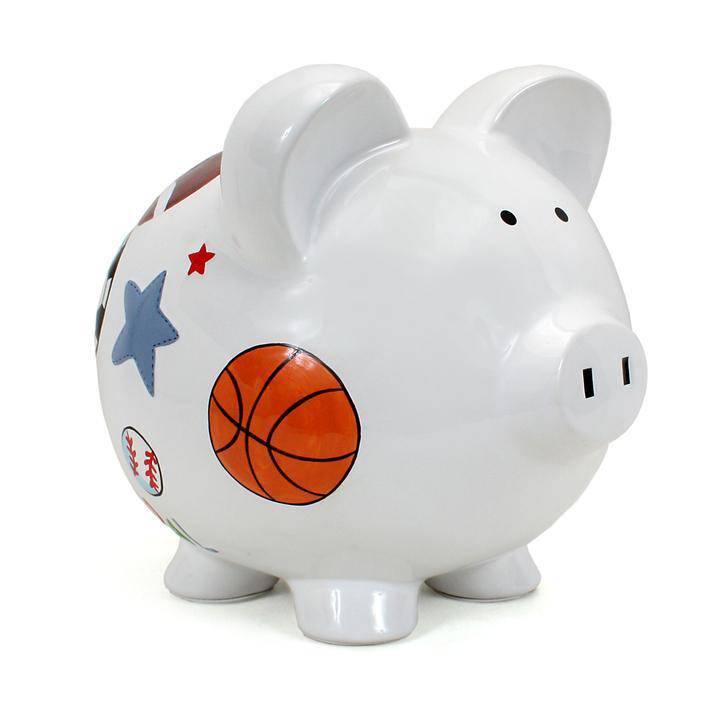 Sports Piggy Bank - Twinkle Twinkle Little One
