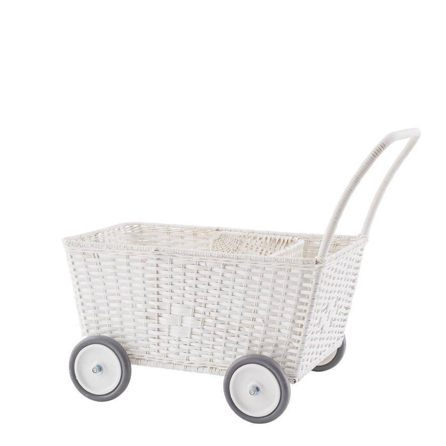 Rattan Strolley - White - Twinkle Twinkle Little One