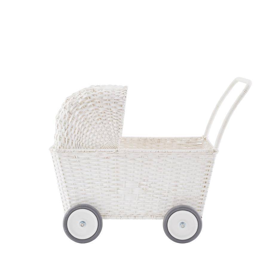 Rattan Strolley - White - Twinkle Twinkle Little One