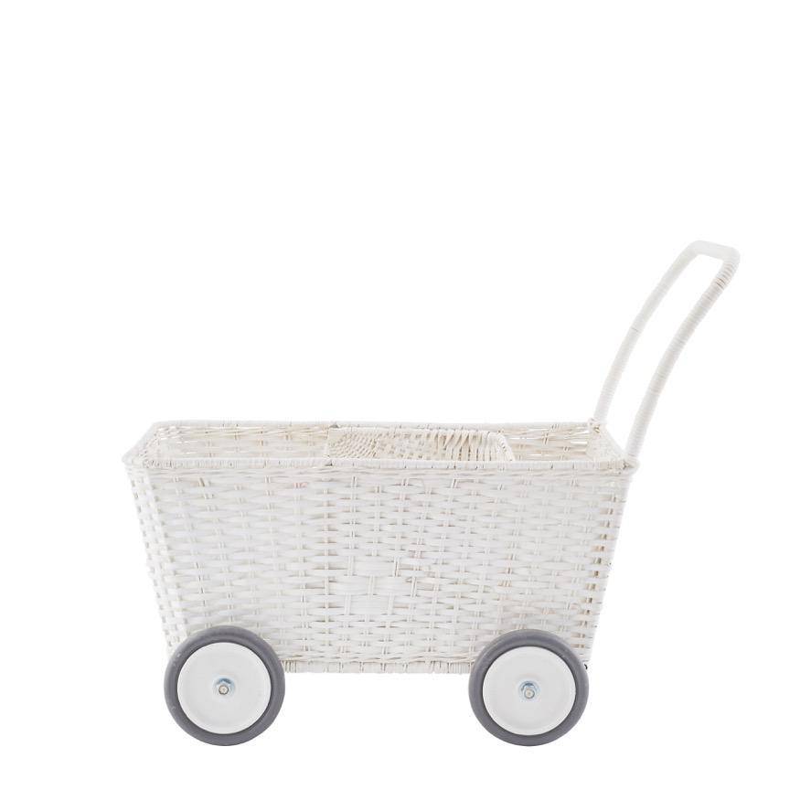 Rattan Strolley - White - Twinkle Twinkle Little One