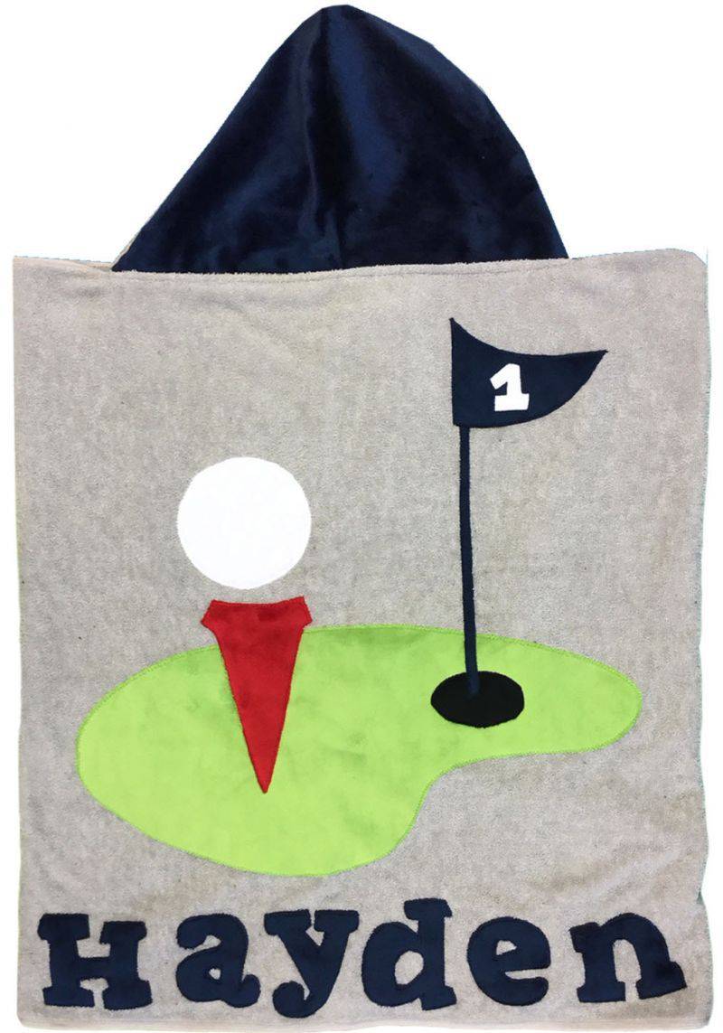 Tee Time Hooded Towel - Twinkle Twinkle Little One