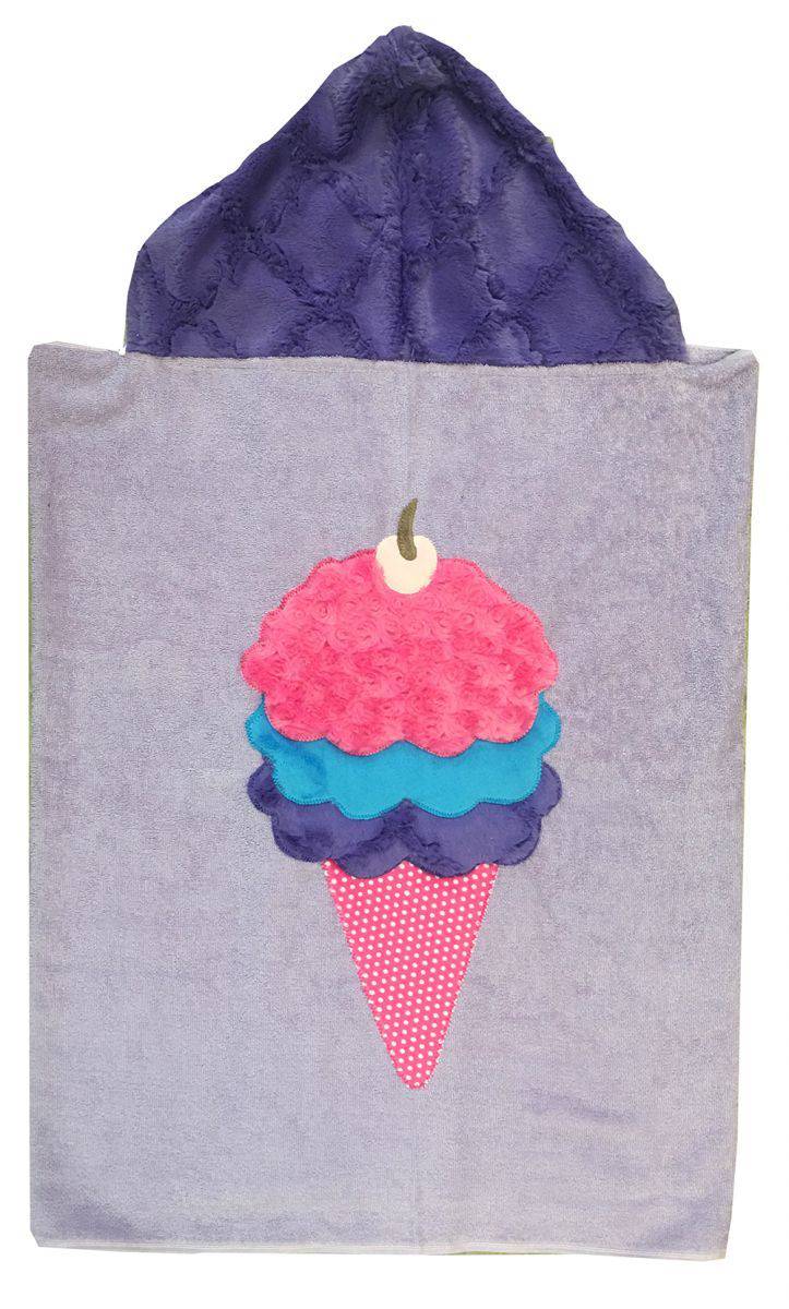 Triple Scoop Hooded Towel