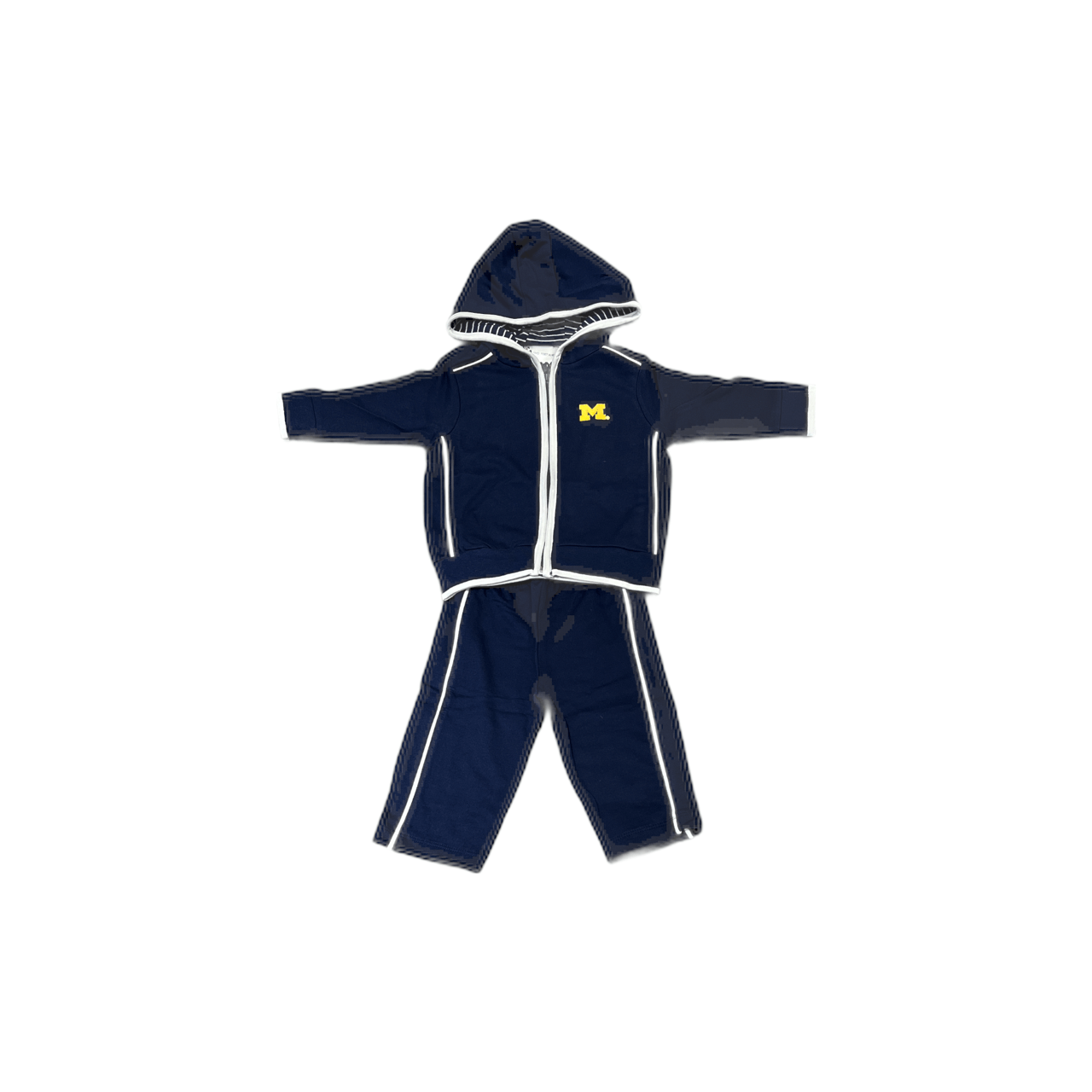 University of Illinois Zip-Up Hoodie & Pant Set - Twinkle Twinkle Little One