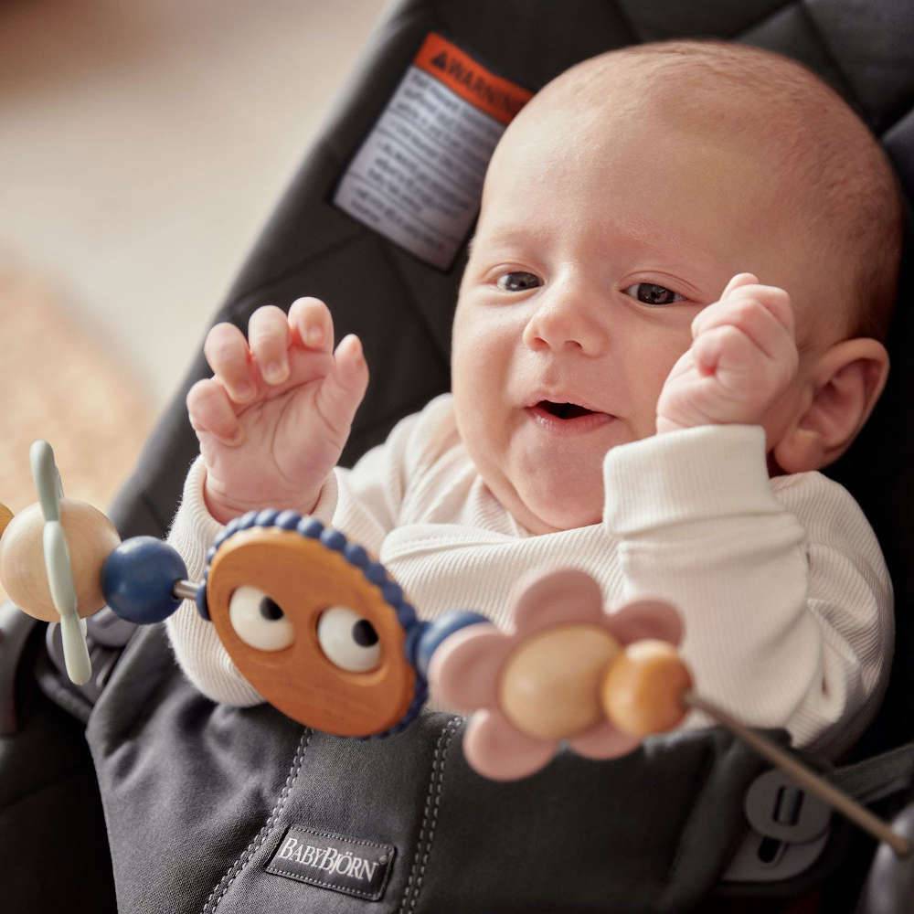 BabyBjörn Googly Eyes Pastel Toy for Bouncer - Twinkle Twinkle Little One