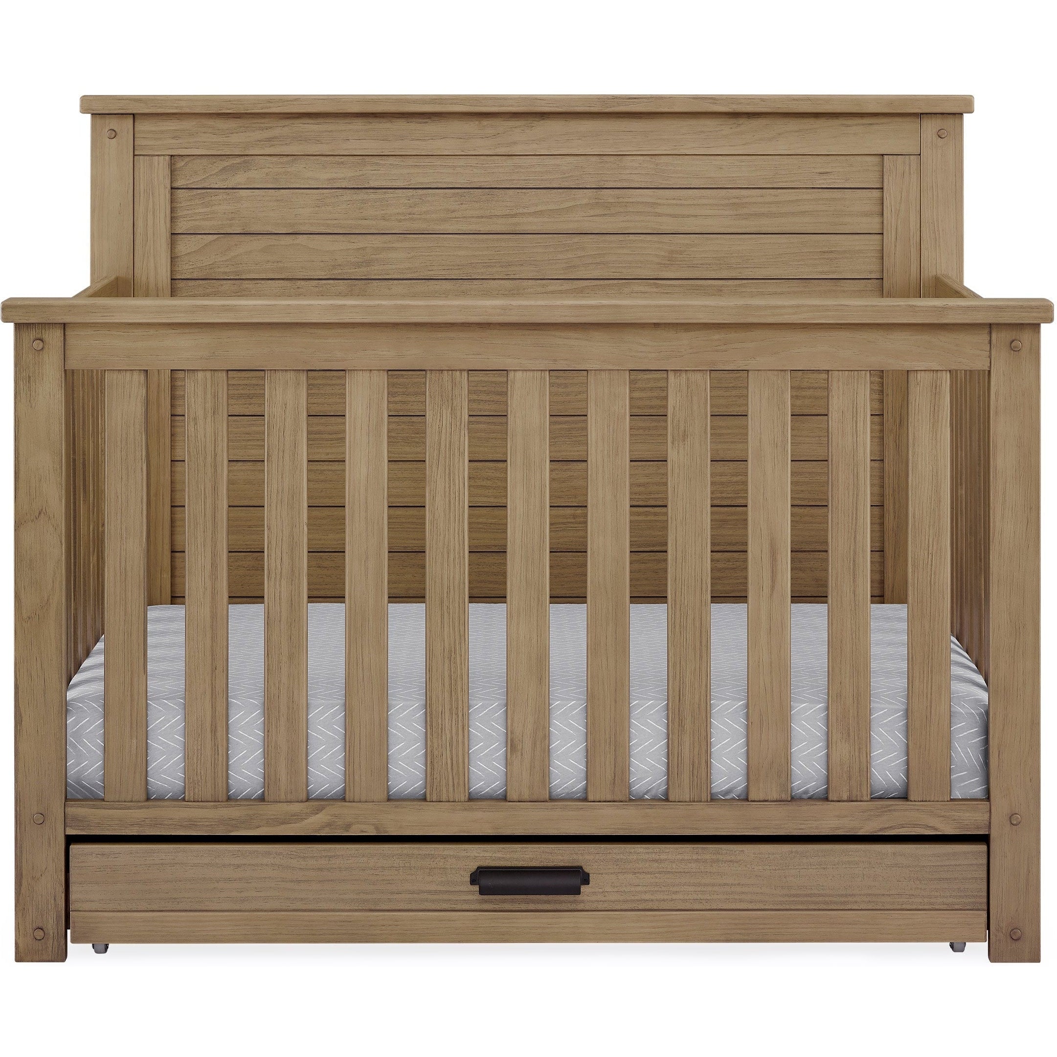 Cameron 6-in-1 Convertible Crib with Trundle Drawer - Twinkle Twinkle Little One