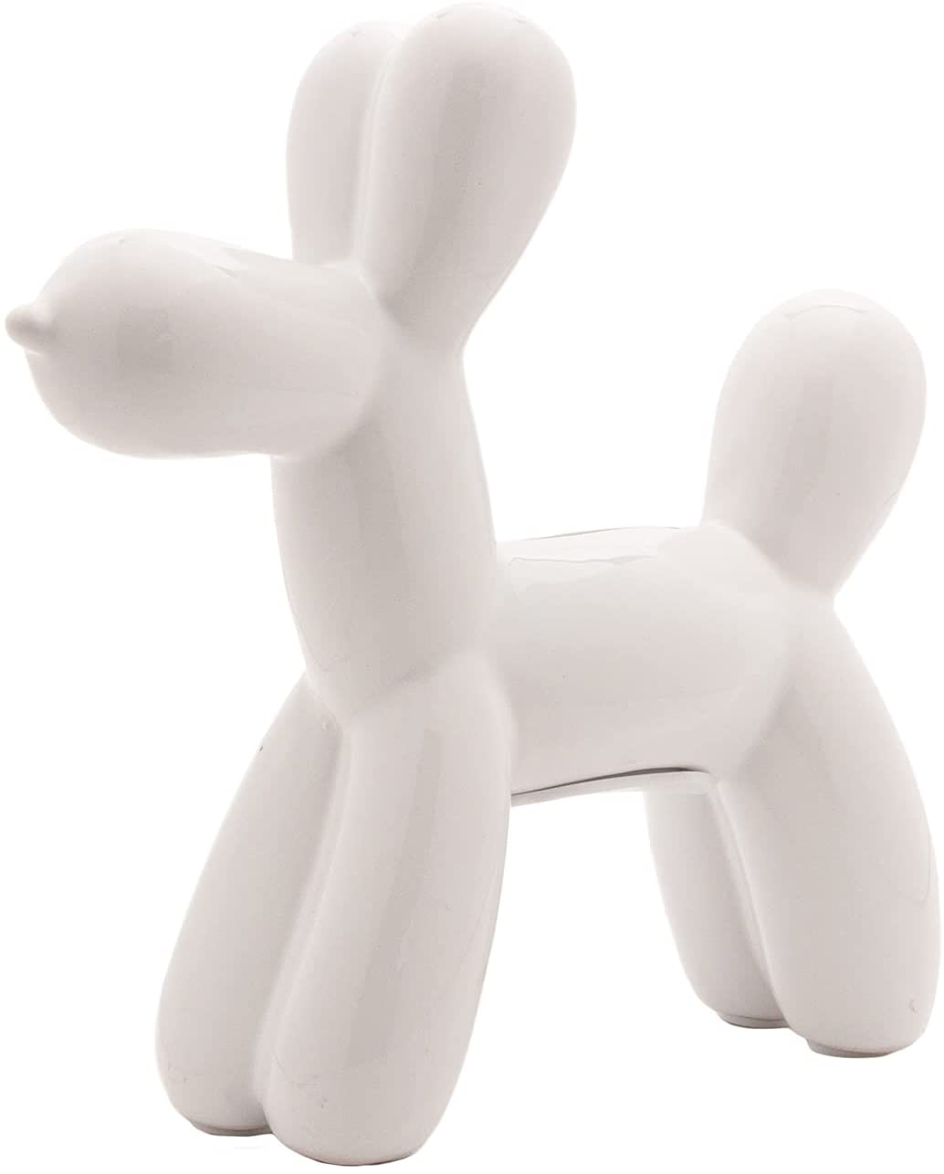 White Mini Balloon Dog Bank-7.5" - Twinkle Twinkle Little One