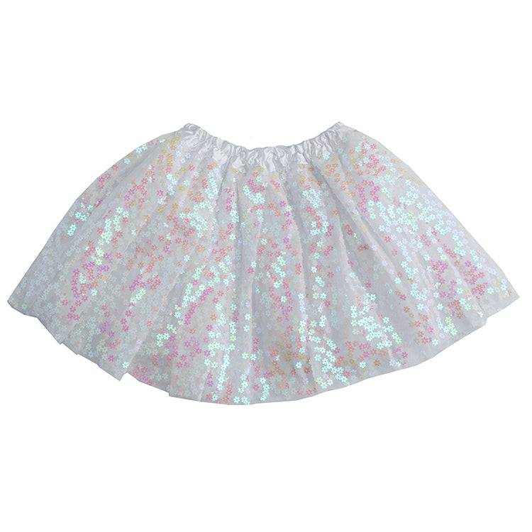 White Confetti Flower Tutu - Twinkle Twinkle Little One