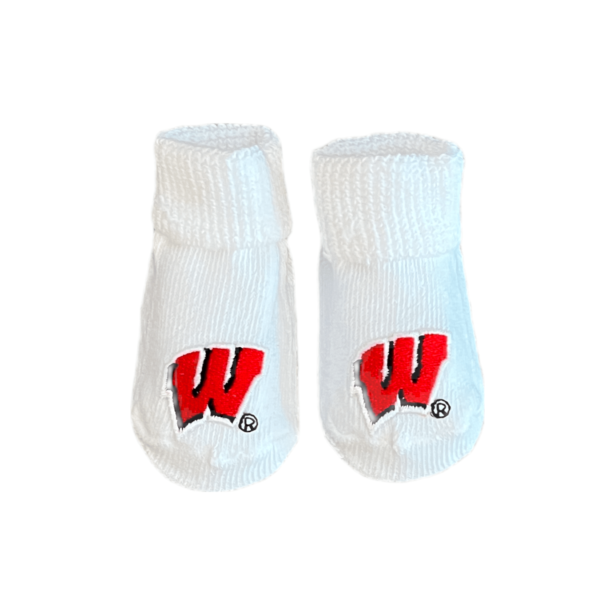 University of Wisconsin Newborn Booties - Twinkle Twinkle Little One