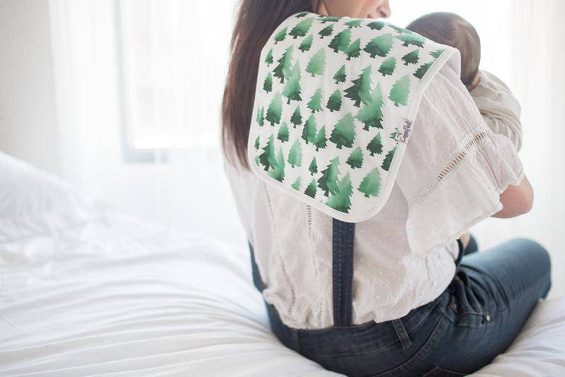 Woodland Premium Burp Cloths - Twinkle Twinkle Little One