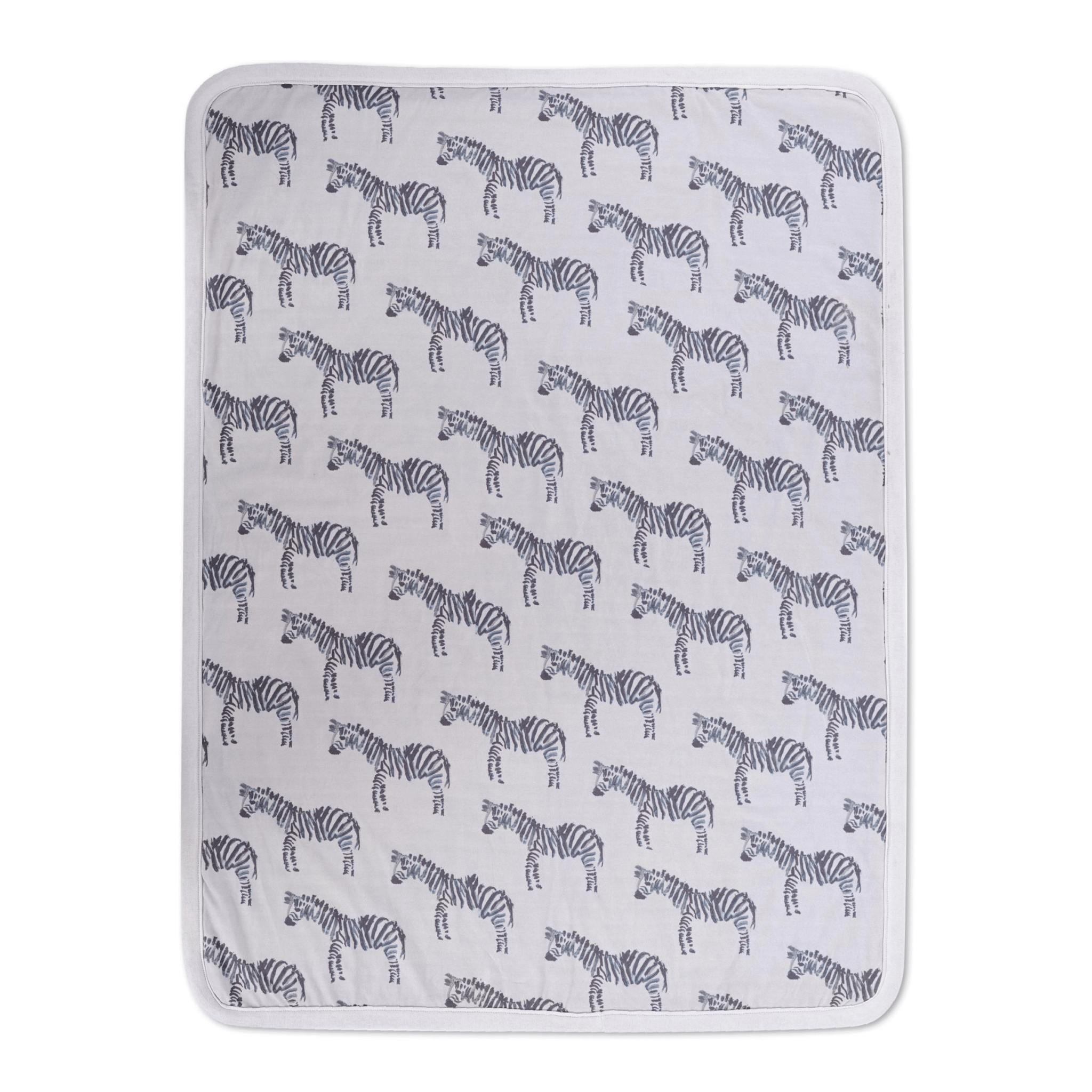 Zebra Cuddle Blanket - Twinkle Twinkle Little One