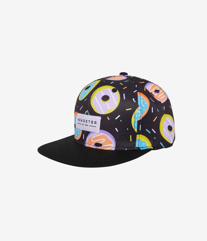 Duh Donut Black Snapback Cap - Twinkle Twinkle Little One