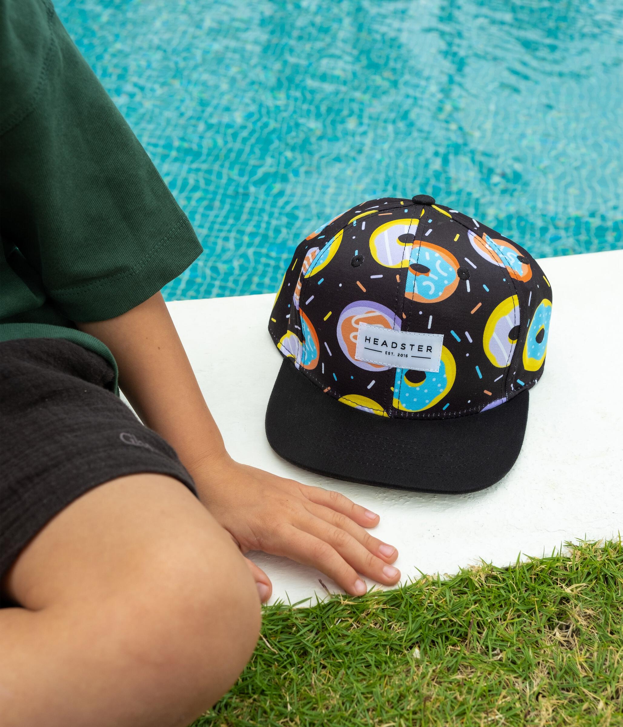 Duh Donut Black Snapback Cap - Twinkle Twinkle Little One