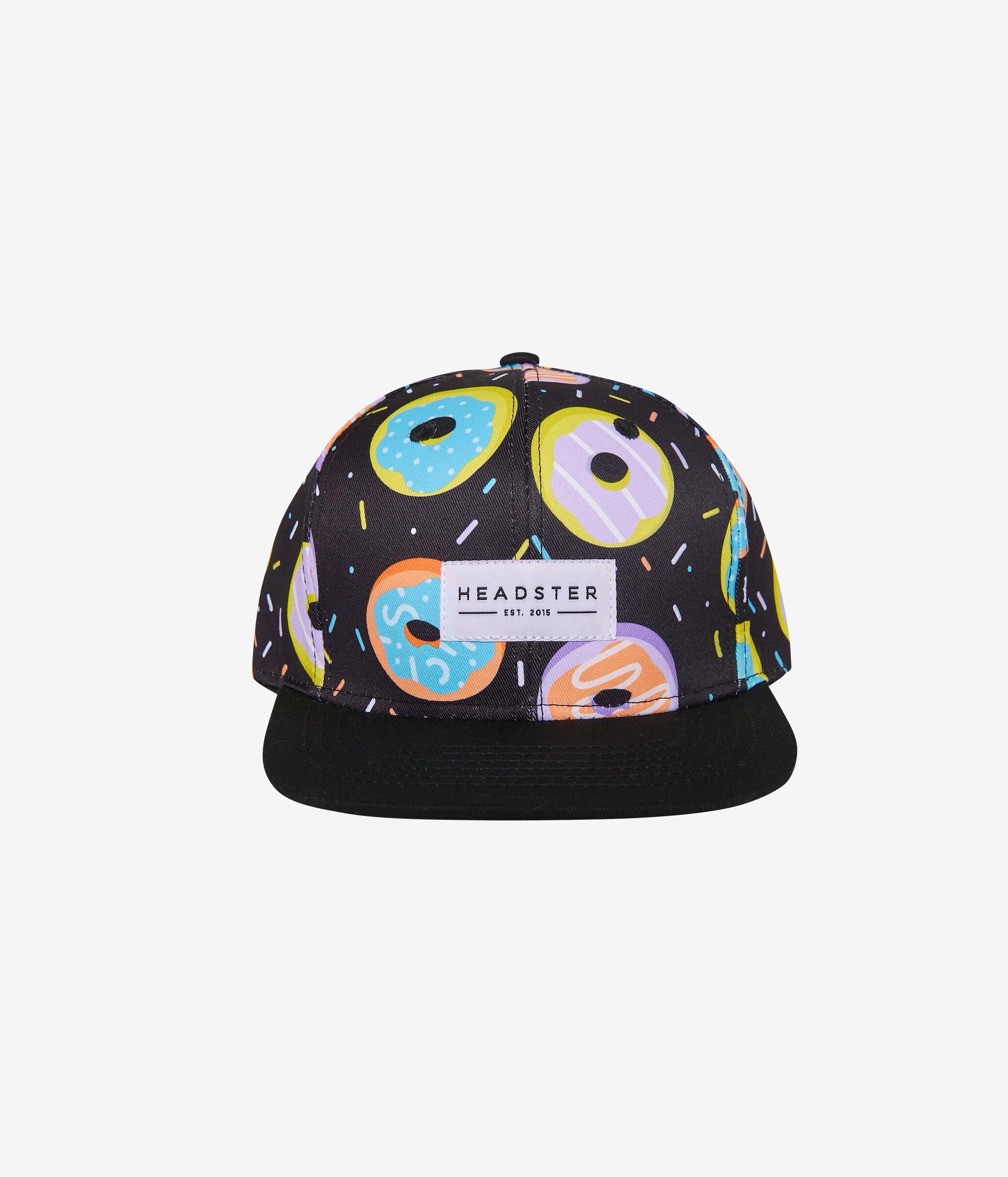 Duh Donut Black Snapback Cap - Twinkle Twinkle Little One