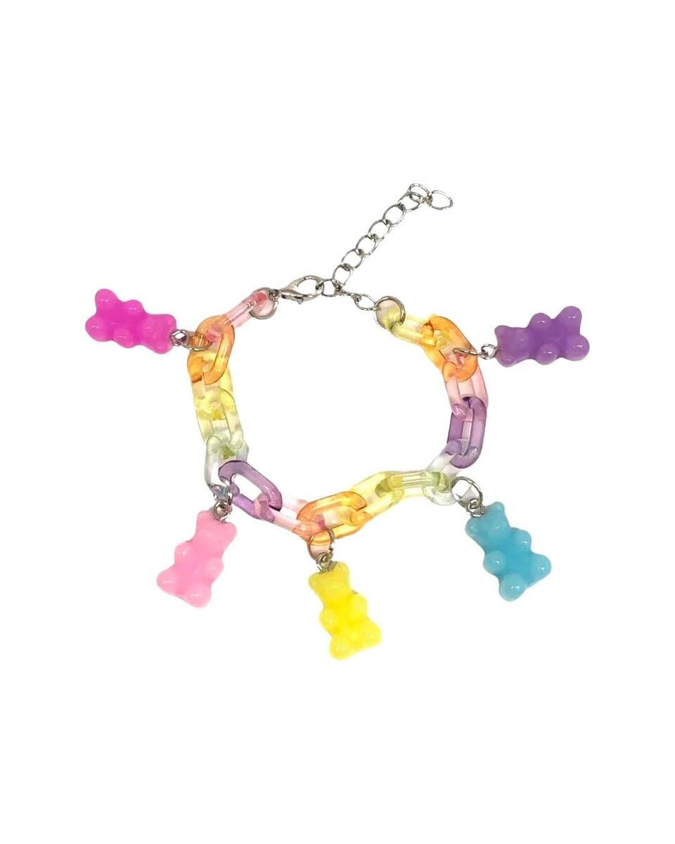 Gummy Bear Chain Link Charm Bracelet - Twinkle Twinkle Little One