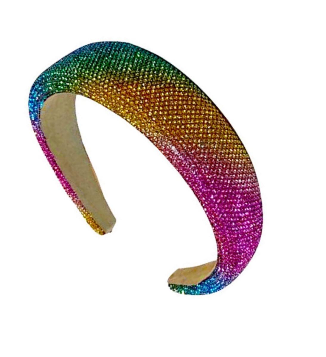 Ombre Rainbow Fully Crystalized Ombre Headband - Twinkle Twinkle Little One
