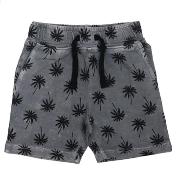 Coal Palm Enzyme Shorts - Twinkle Twinkle Little One