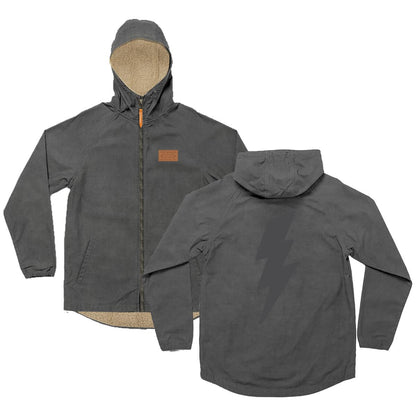 Tiny Whales Nomad Trench Jacket - Washed Black Denim - Twinkle Twinkle Little One