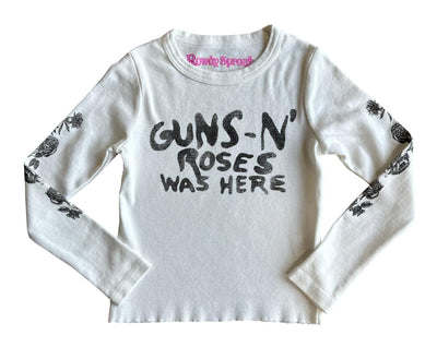 Guns N Roses Was Here Fitted Long Sleeve - Twinkle Twinkle Little One