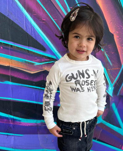 Guns N Roses Was Here Fitted Long Sleeve - Twinkle Twinkle Little One