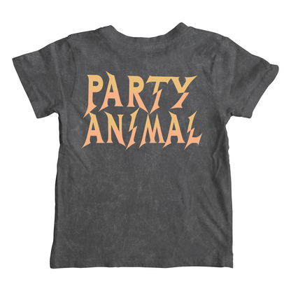 Tiny Whales Party Animal Tee - Mineral Black - Twinkle Twinkle Little One