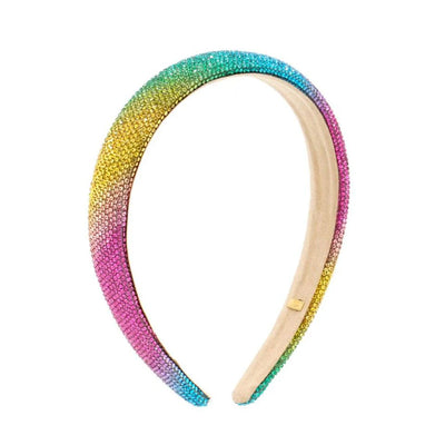 Fully Crystalized Thin Headband - Rainbow - Twinkle Twinkle Little One