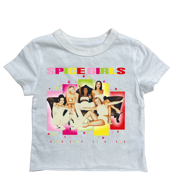 Spice Girls Fitted Tee - White - Twinkle Twinkle Little One