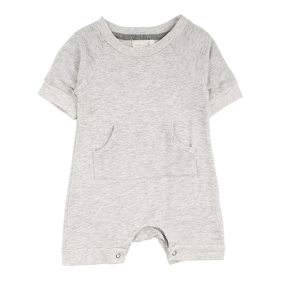 Henry Romper - Moon Grey - Twinkle Twinkle Little One