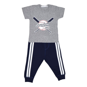 All Star Enzyme Patch Short Sleeve Tee and Pants Set - Twinkle Twinkle Little One