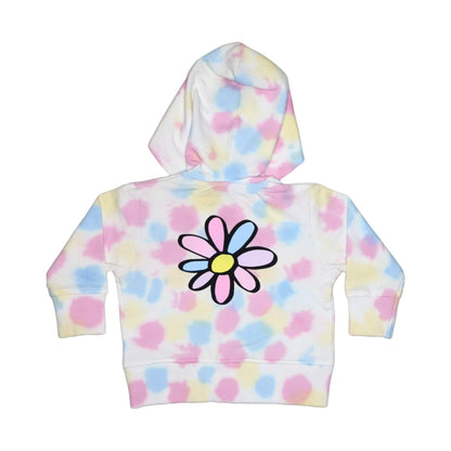 Happy Smile Tie Dye Zip Hoodie - Twinkle Twinkle Little One