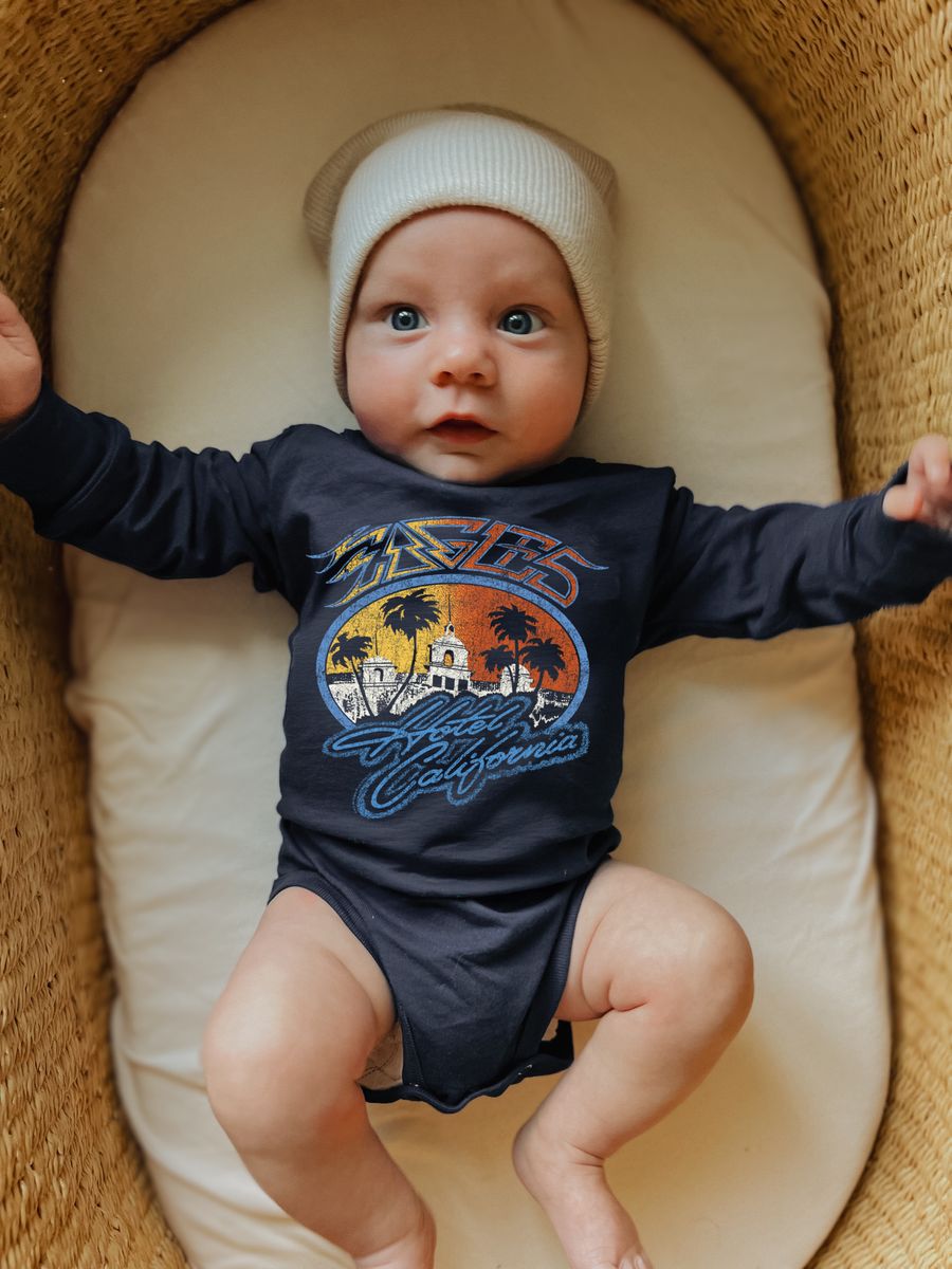The Eagles Hotel California Black Onesie - Twinkle Twinkle Little One