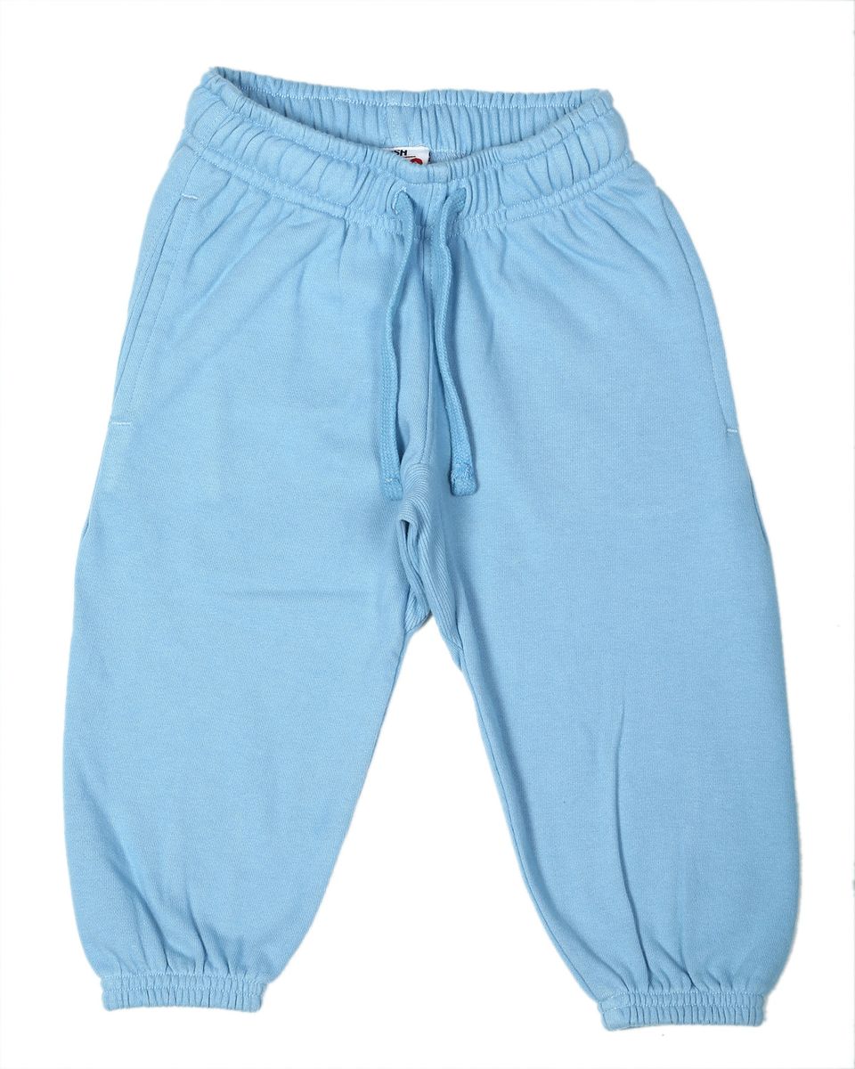 Oatmeal Thermal Shirt with Dusty Blue Taping & Dusty Blue Sweatpant
