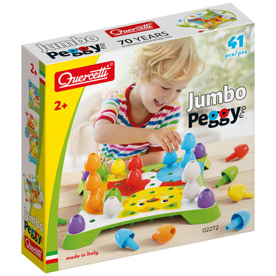 Quercetti Jumbo Peggy Evo - 41 pcs