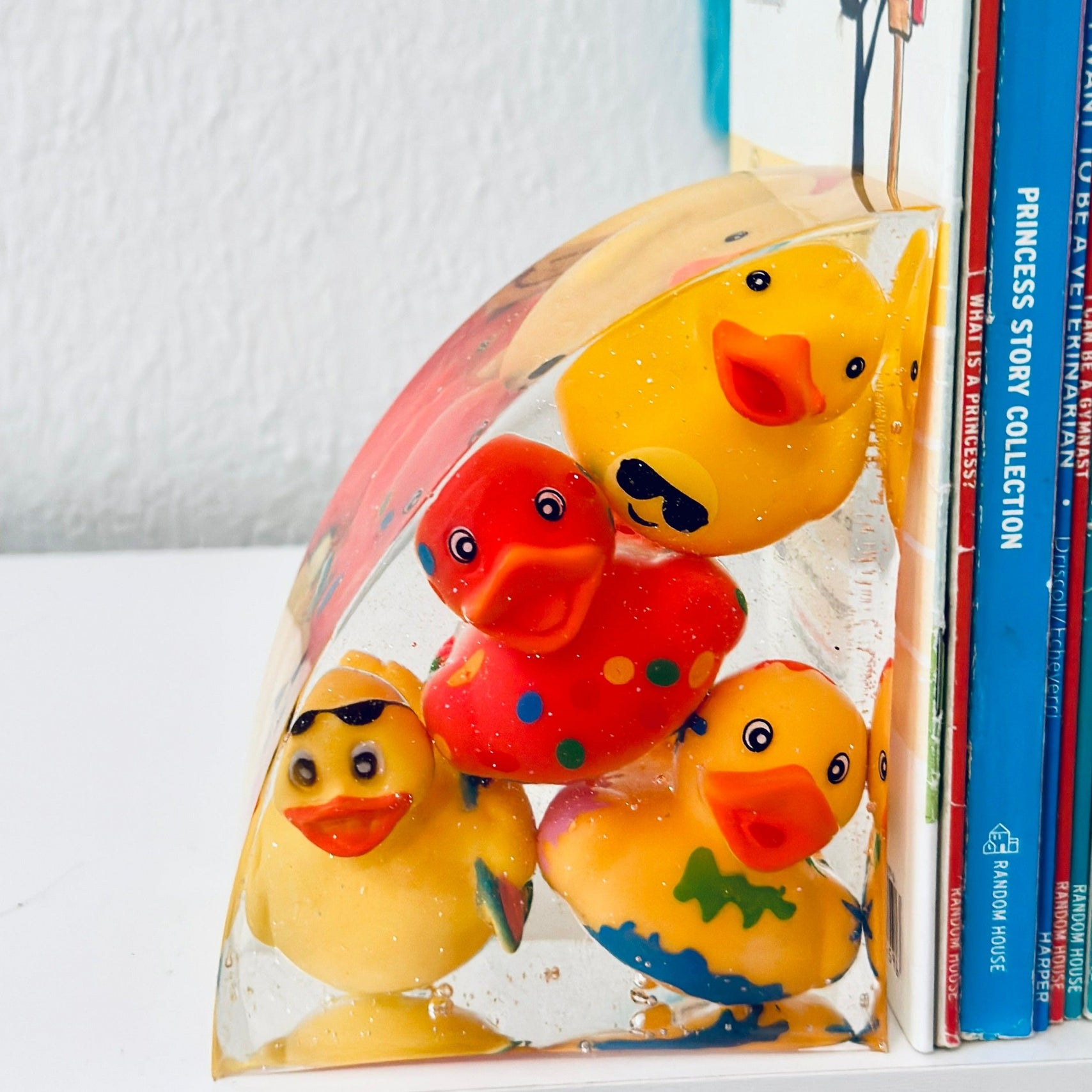 Rubber Duck Bookend