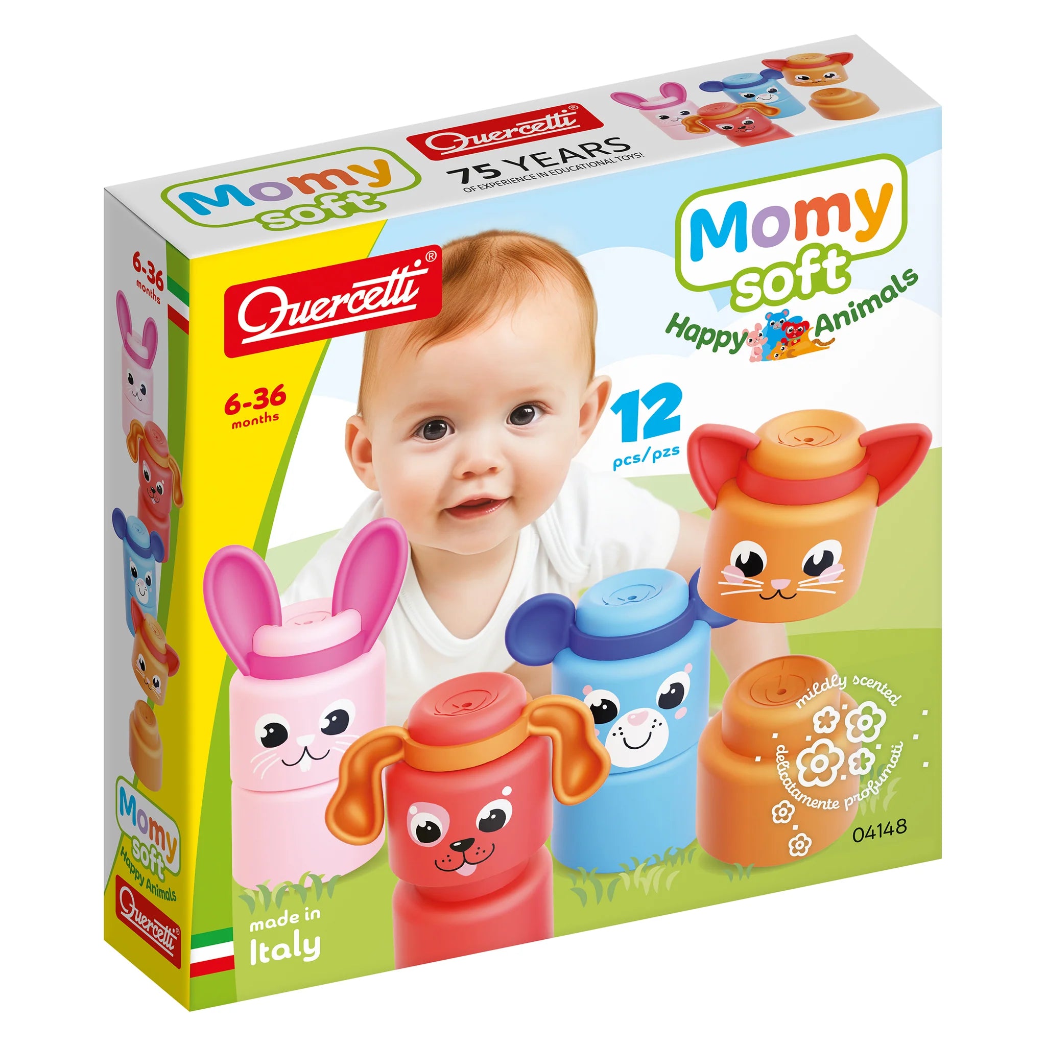 Quercetti Momy Soft Happy Animals