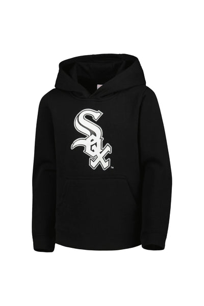 Black Chicago White Sox Team Primary Logo Pullover Hoodie