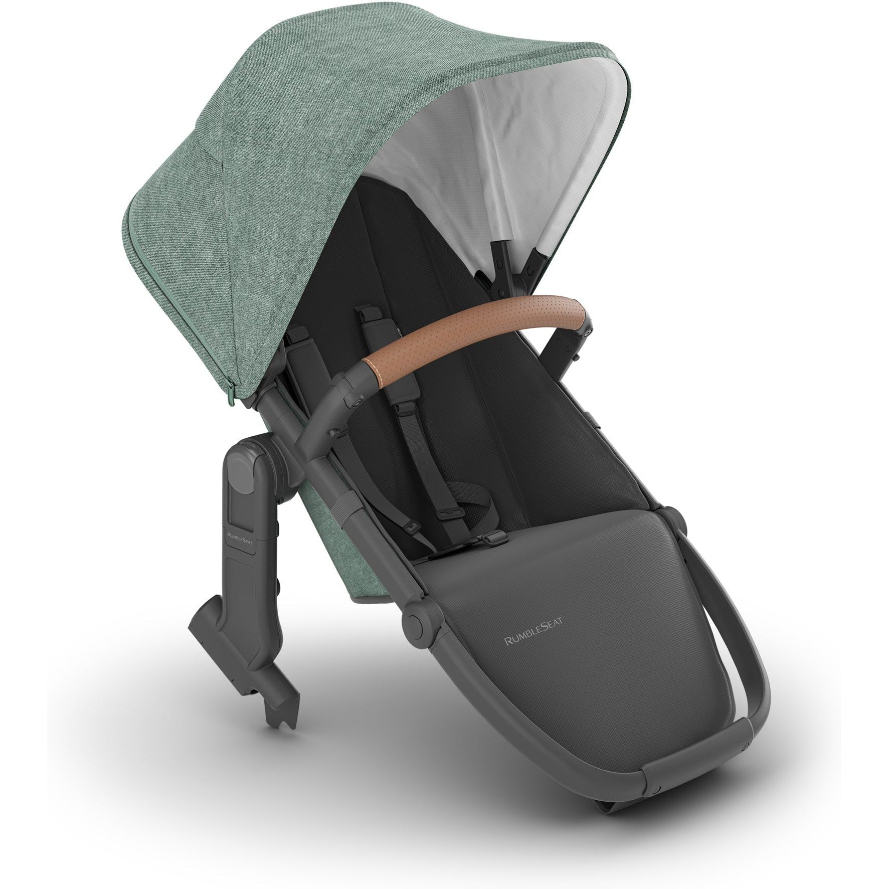 Buy gwen-green-melange-carbon-frame-saddle-leather UPPAbaby Vista V2+ RumbleSeat