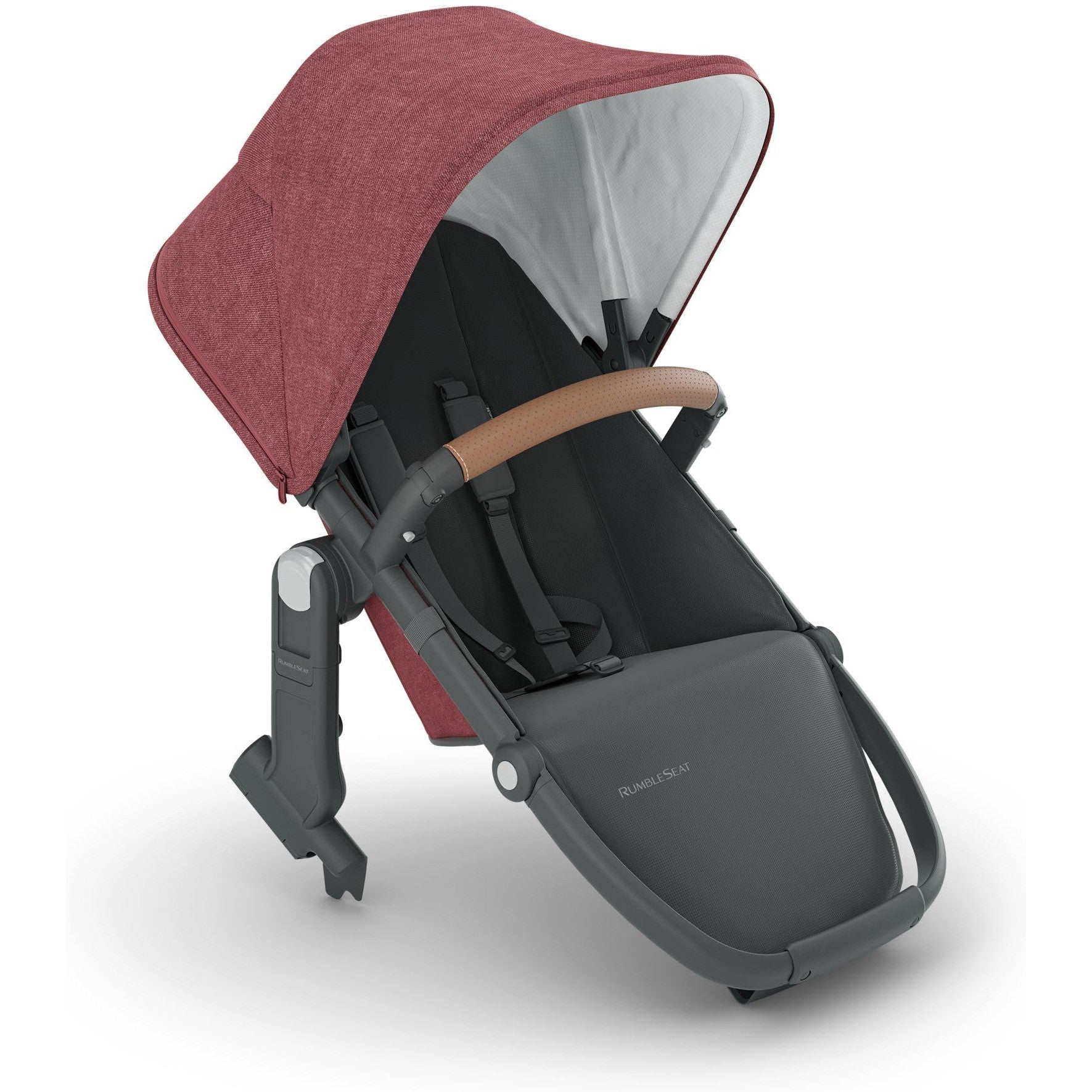 Buy lucy-rosewood-melange-carbon-frame-saddle-leather UPPAbaby Vista V2+ RumbleSeat