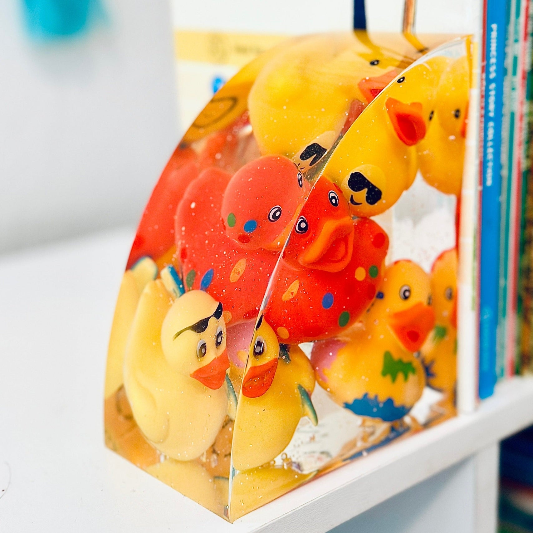 Rubber Duck Bookend