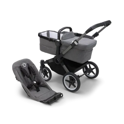 Bugaboo Donkey 5 Twin bassinet and seat stroller - Twinkle Twinkle Little One